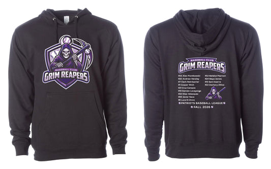 Adult Pullover Hoodie - Black