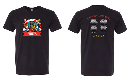 Karate Snakes Legacy Adult T-Shirt