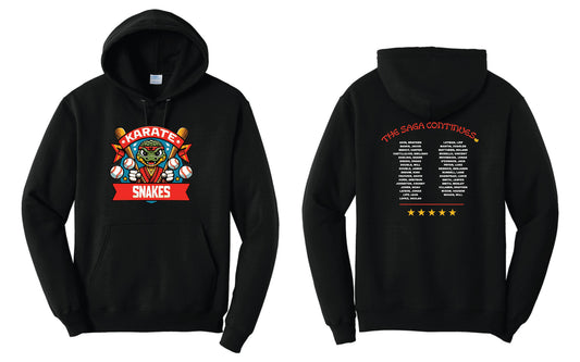 Karate Snakes Legacy Adult Hoodie