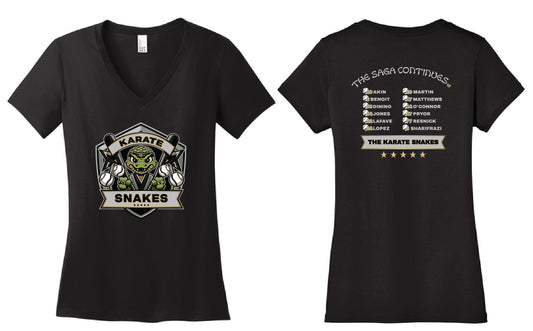 Karate Snakes 2026 Ladies' V-Neck
