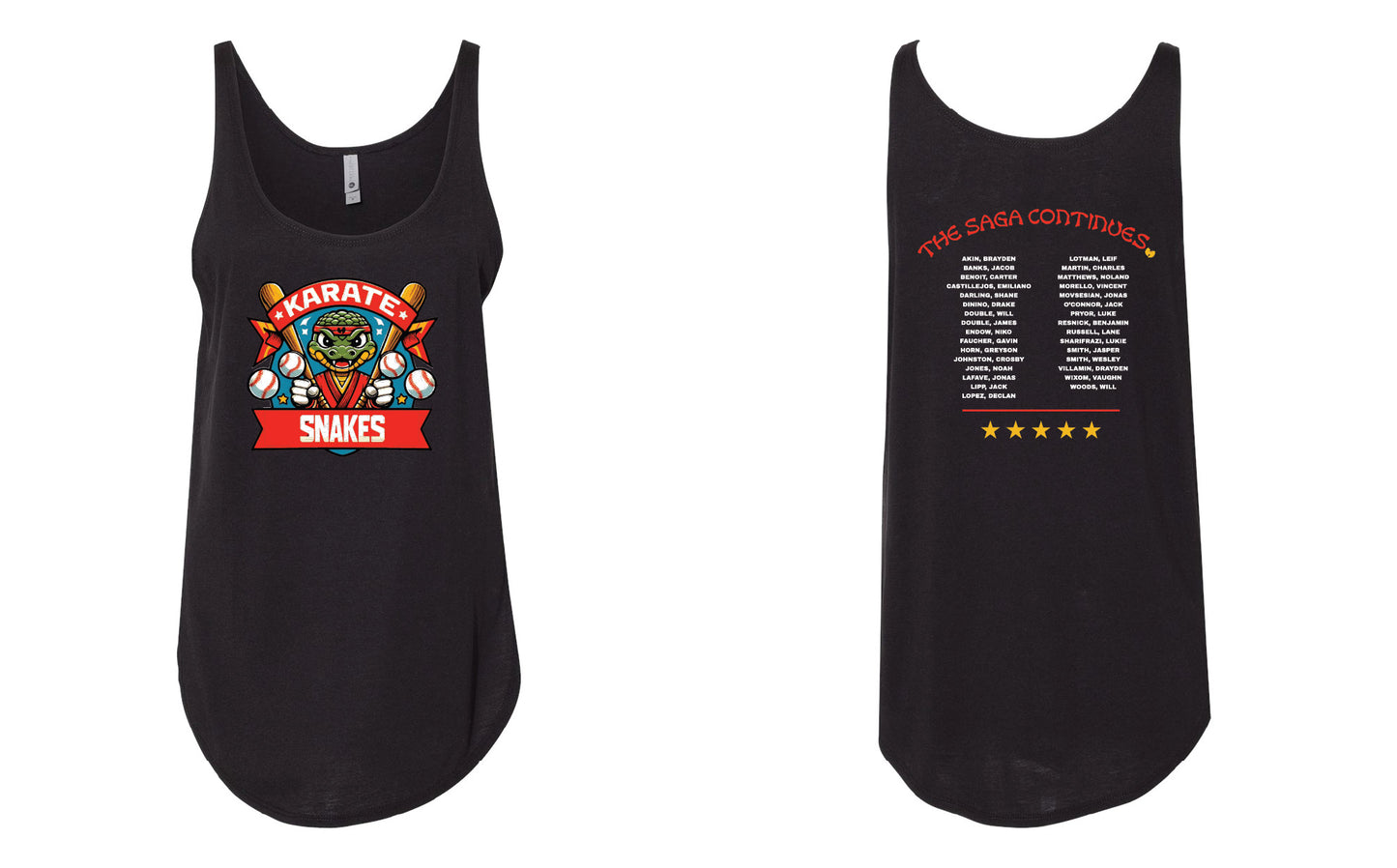 Karate Snakes Legacy Ladies' Tank