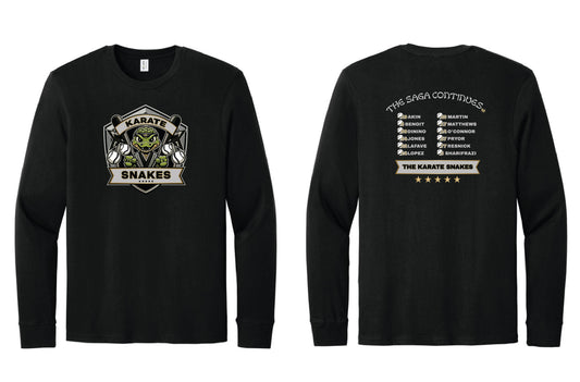 Karate Snakes 2026 Adult Allmade Long Sleeve T-Shirt