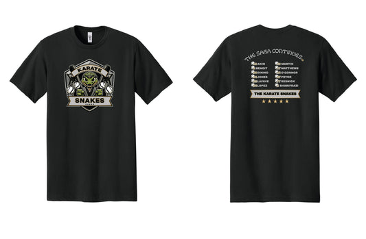 Karate Snakes 2026 Adult Cotton Jersey T-Shirt