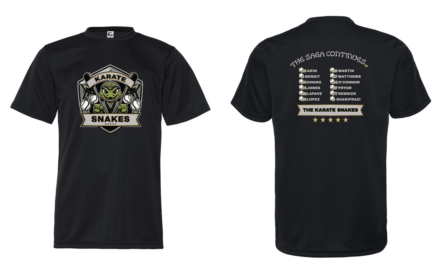 Karate Snakes 2026 Youth Performance T-Shirt