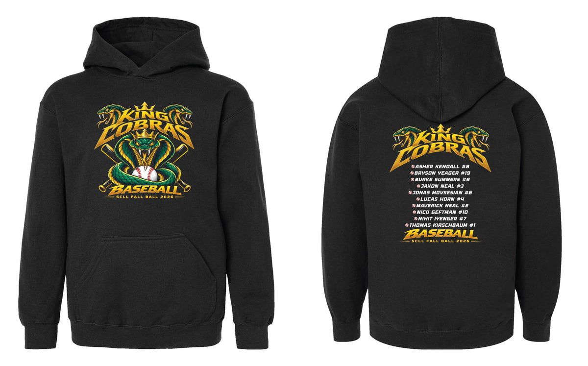 Youth Pullover Hoodie - Black