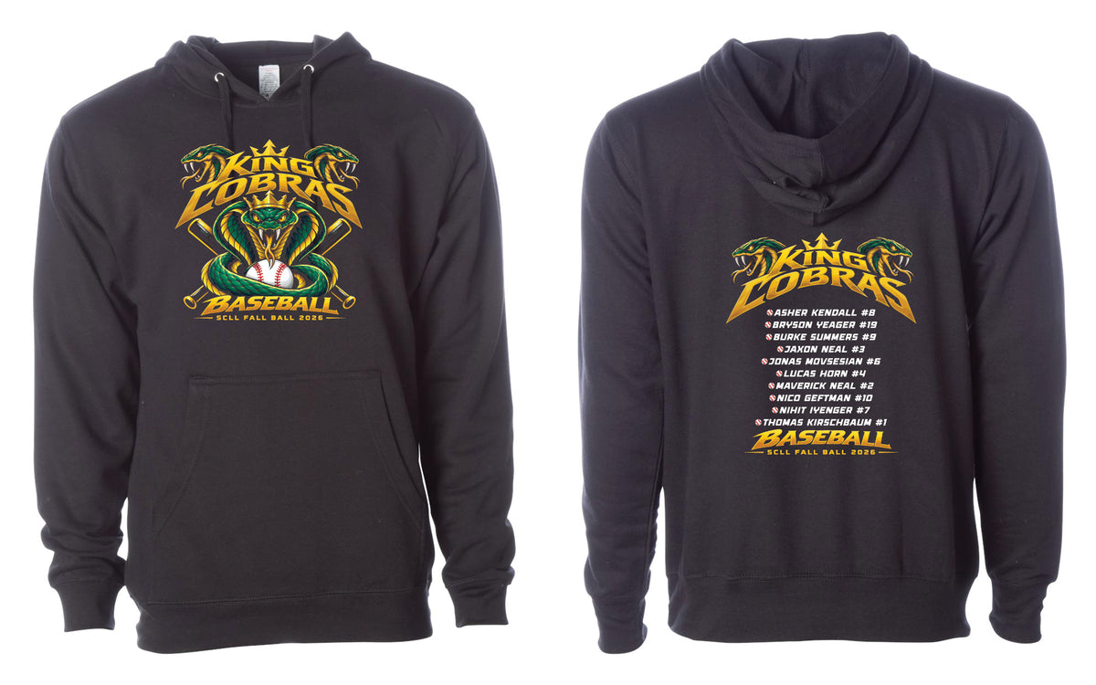 Adult Pullover Hoodie - Black