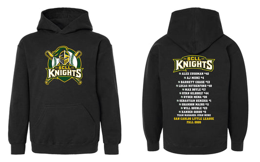 Youth Pullover Hoodie - Black