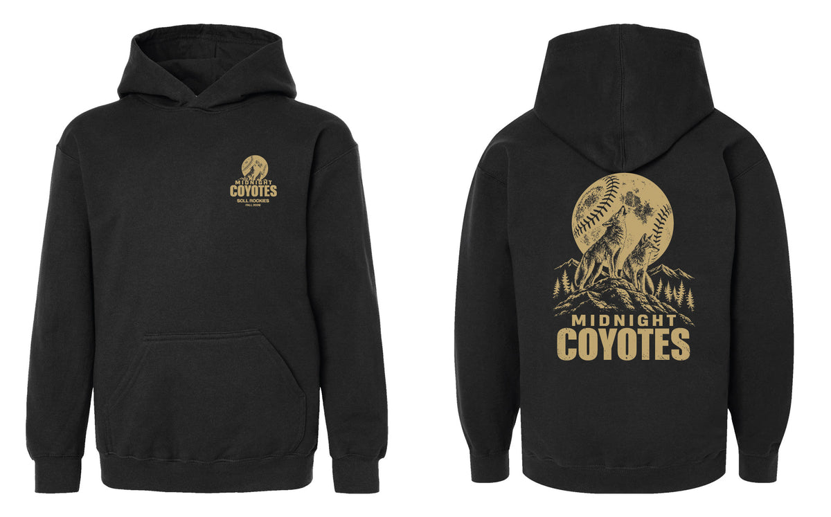 Youth Pullover Hoodie - Black