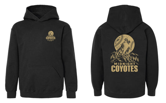 Youth Pullover Hoodie - Black