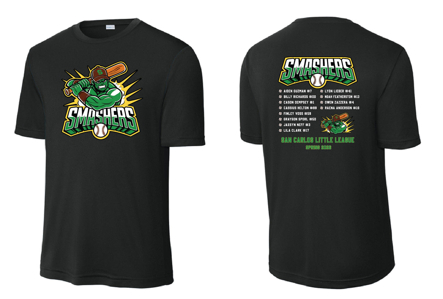 Smashers Adult Performance T-Shirt