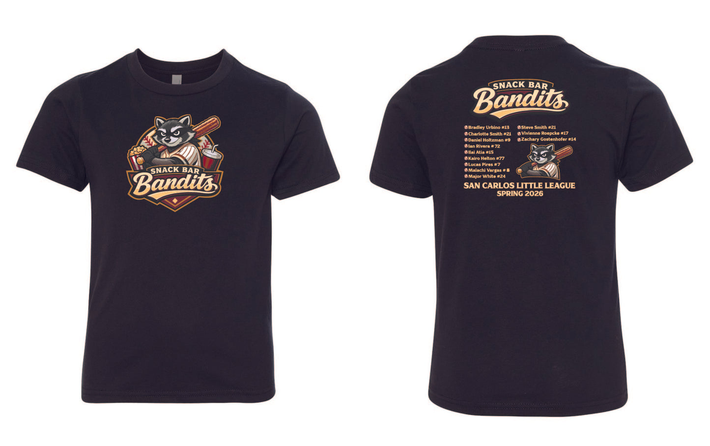 Snack Bar Bandits Youth T-Shirt