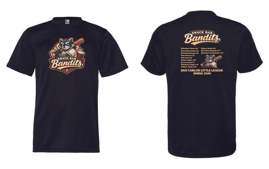 Snack Bar Bandits Youth Performance T-Shirt