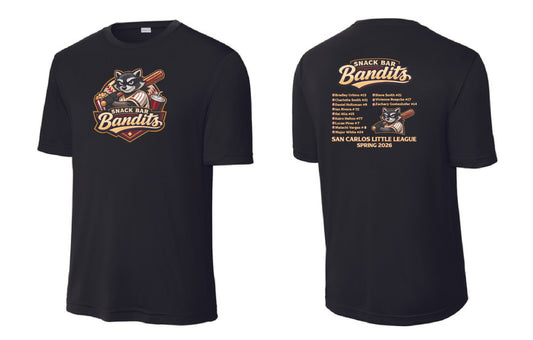 Snack Bar Bandits Adult Performance T-Shirt