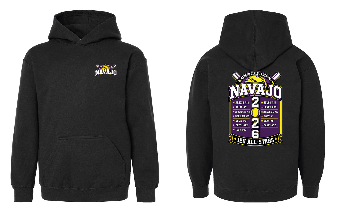Navajo 12U Youth Hoodie