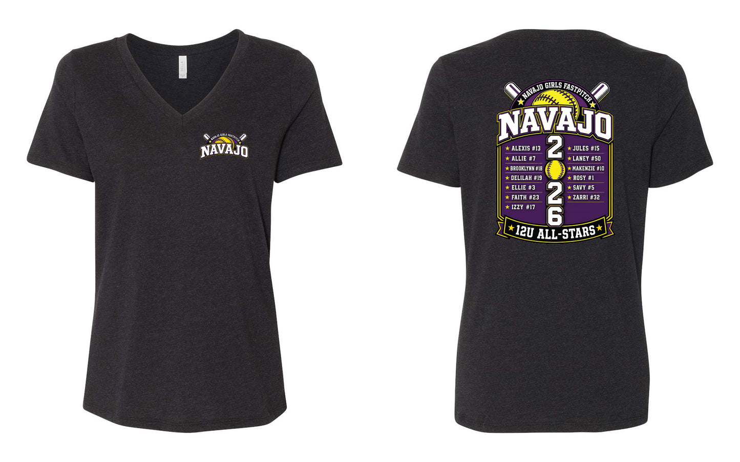 Navajo 12U Ladies' Vneck
