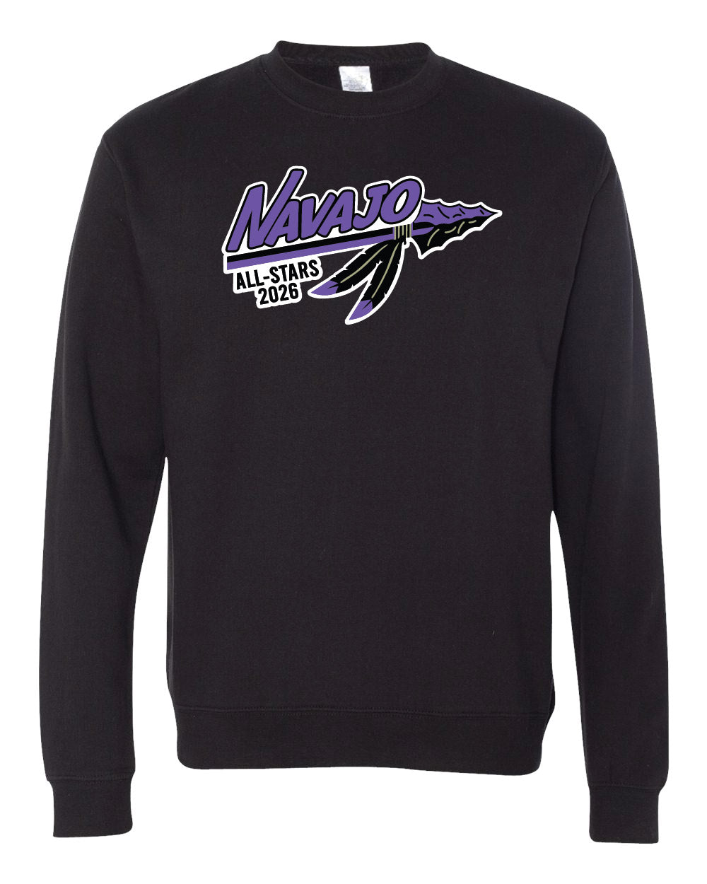Men's Crewneck Sweatshirt - Black