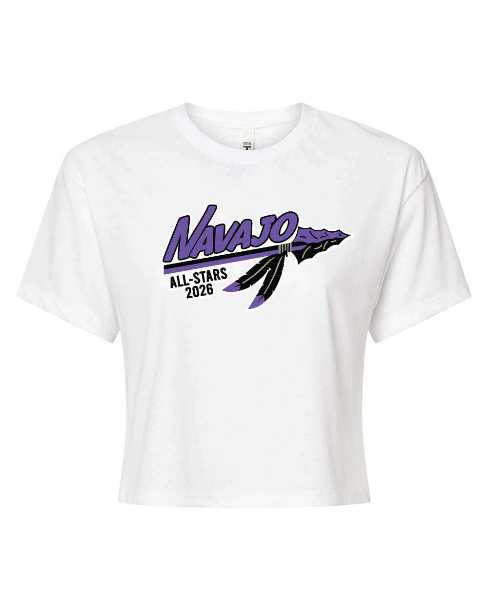 Ladies' Crop Top - White