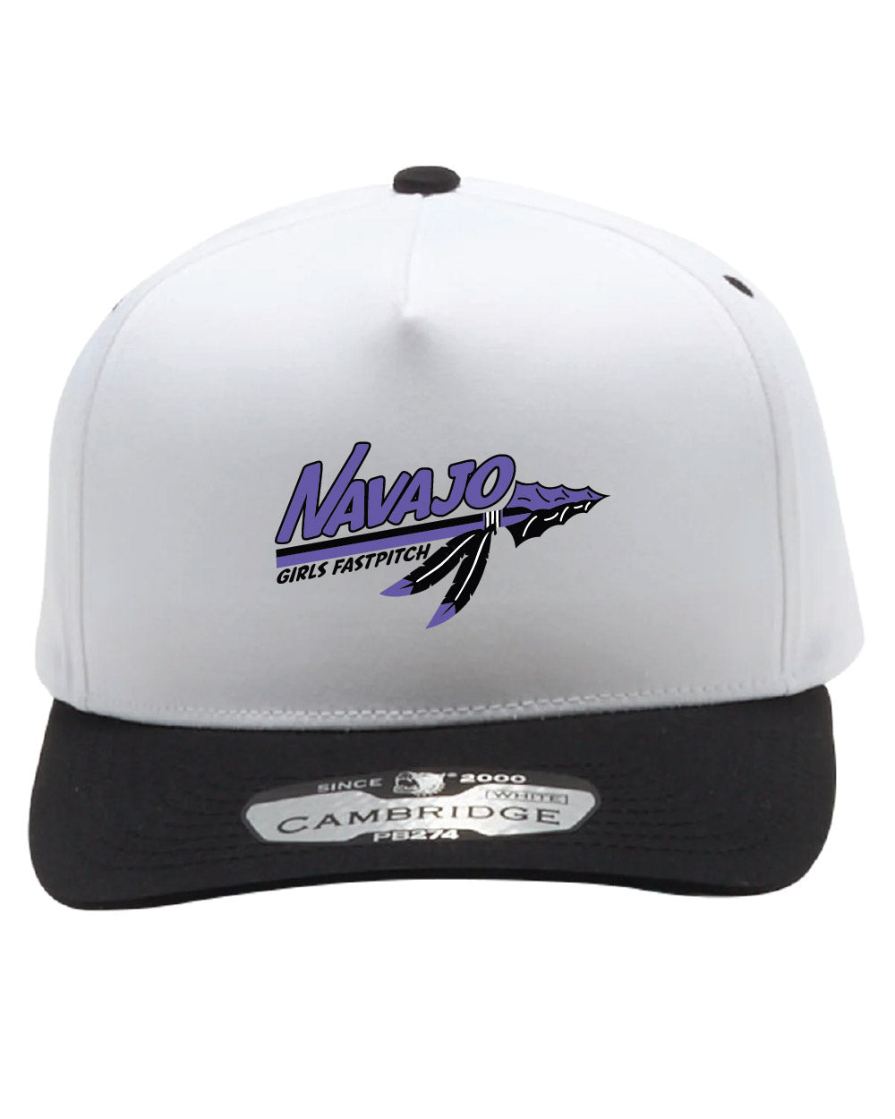 Two-Tone Hat - White/Black