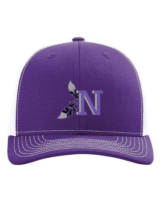 Trucker Hat - Purple/White