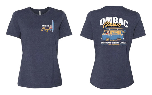 Ladies T-Shirt - Heather Navy