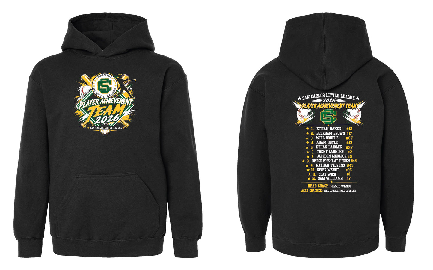 Fire Dragons Youth Hoodie