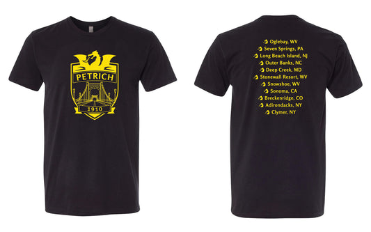 Petrich Reunion Men's T-Shirt - Black