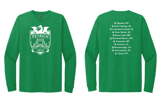 Petrich Reunion Men's Long Sleeve T-Shirt - Green