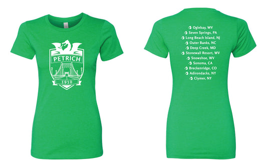 Petrich ReunionLadies' T-Shirt - Green