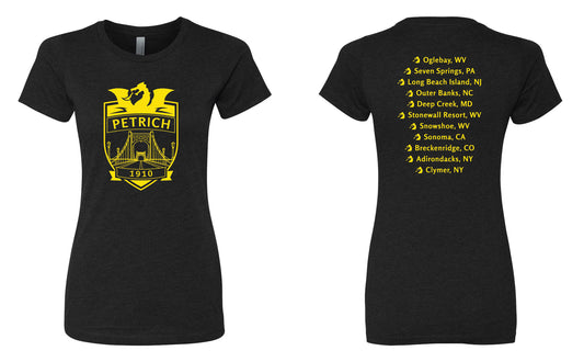 Petrich ReunionLadies' T-Shirt - Black