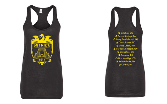 Petrich Reunion Ladies' Tank - Black