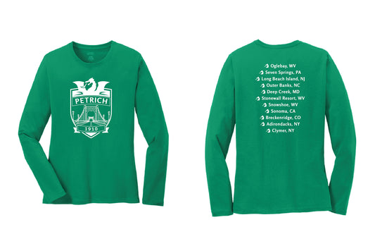 Petrich Reunion Ladies' Long Sleeve - Green