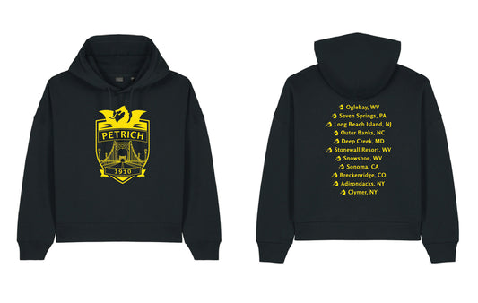 Petrich Reunion Ladies' Hoodie - Black