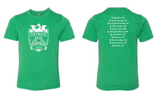 Petrich Reunion Youth T-Shirt - Green