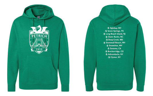 Petrich Reunion Men's Hoodie - Green