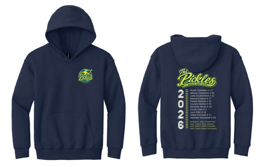 Youth Pullover Hoodie - Navy