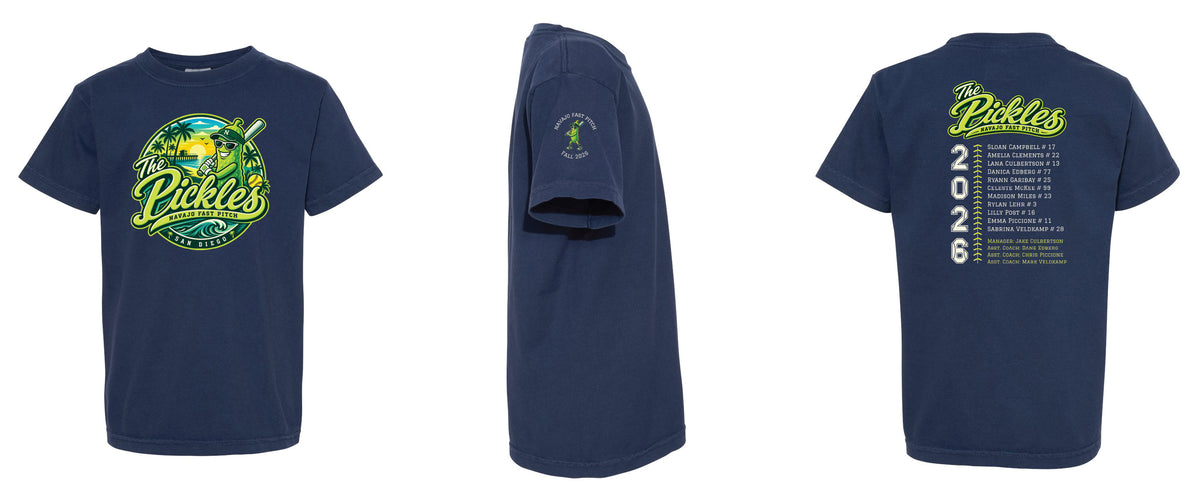 Youth Comfort Colors T-Shirt - Navy