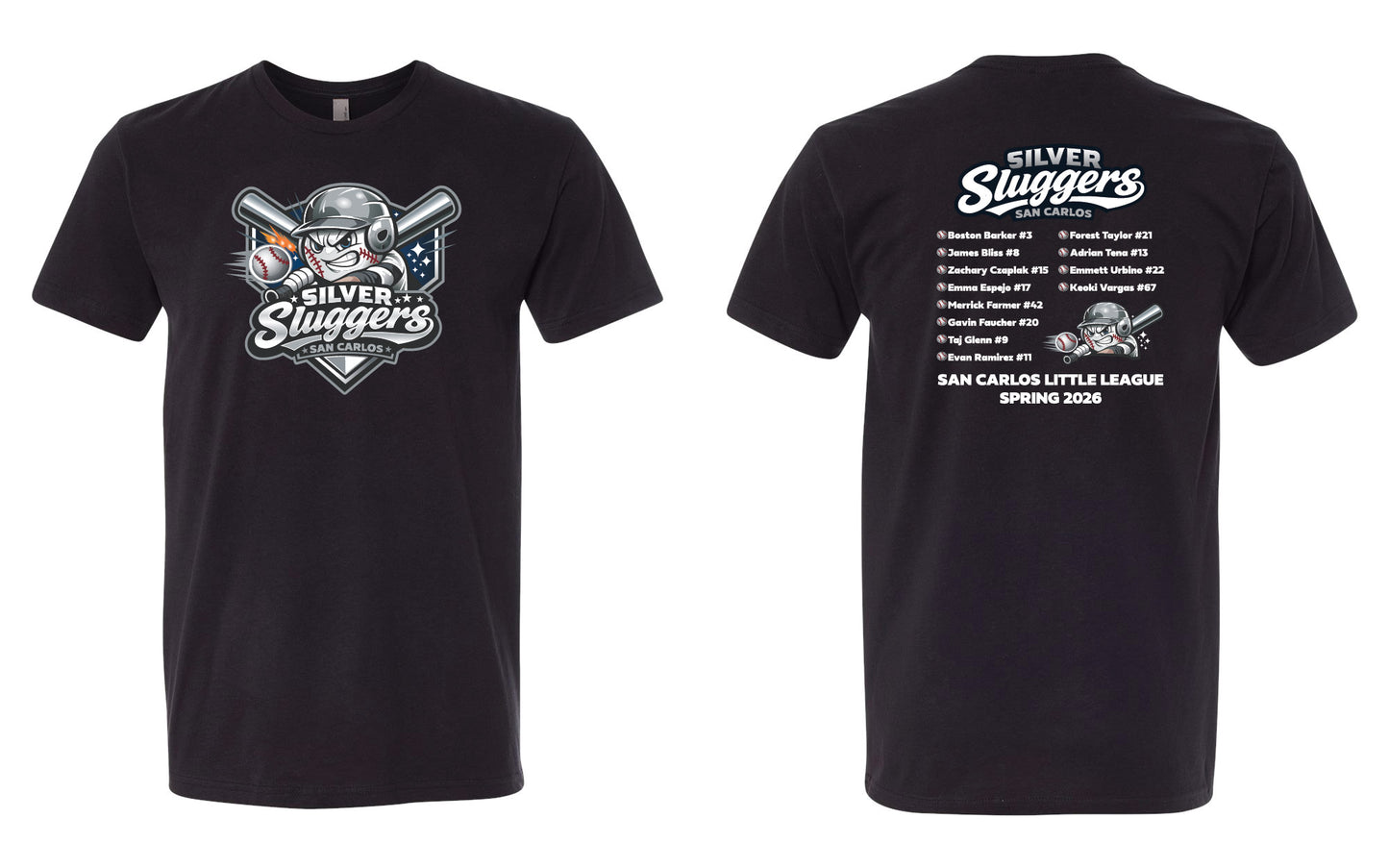 Silver Sluggers Adult T-Shirt
