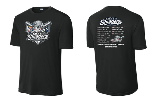 Silver Sluggers Adult Performance T-Shirt