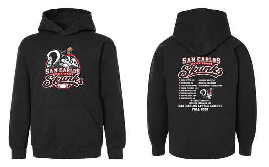 Youth Pullover Hoodie - Black