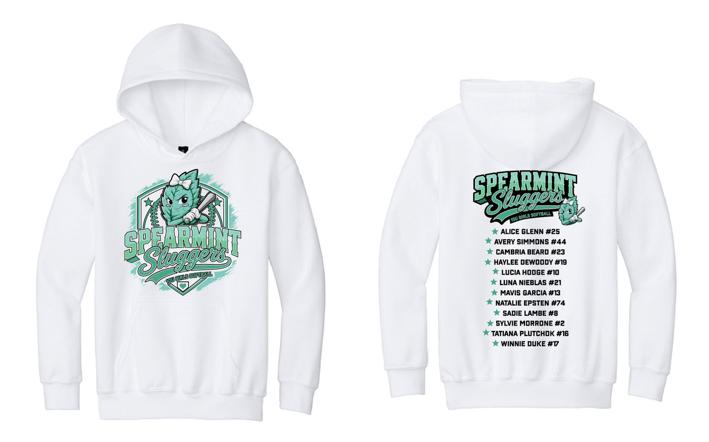 Youth Pullover Hoodie - White