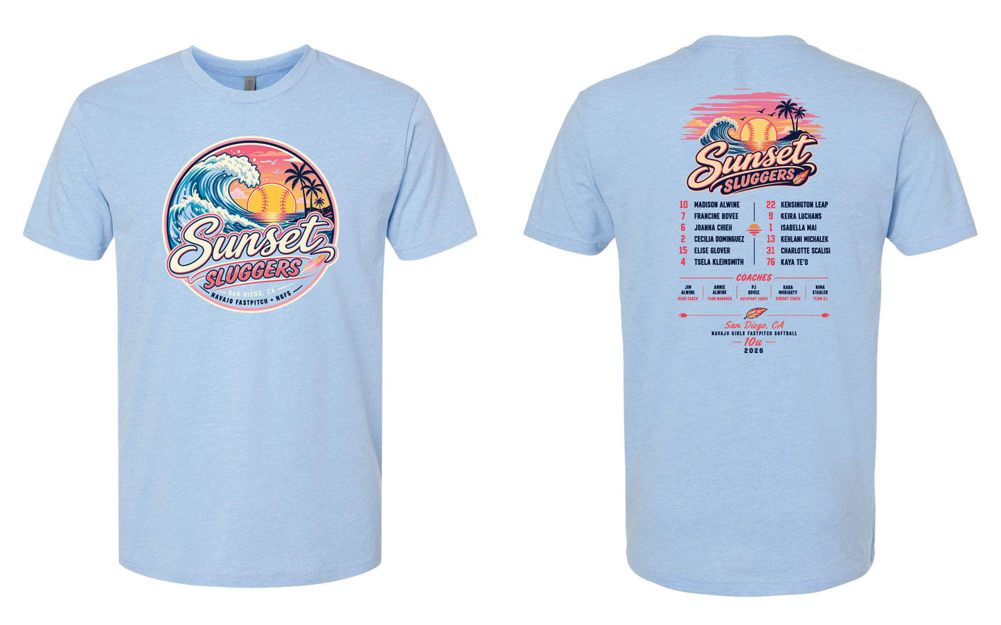 Adult T-Shirt - Light Blue