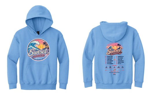 Youth Pullover Hoodie - Light Blue
