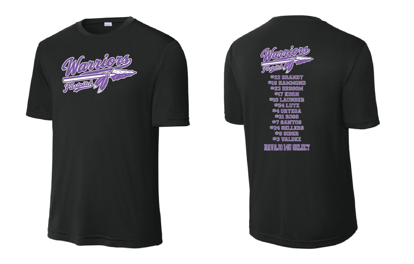 Adult Performance Shirt - Black