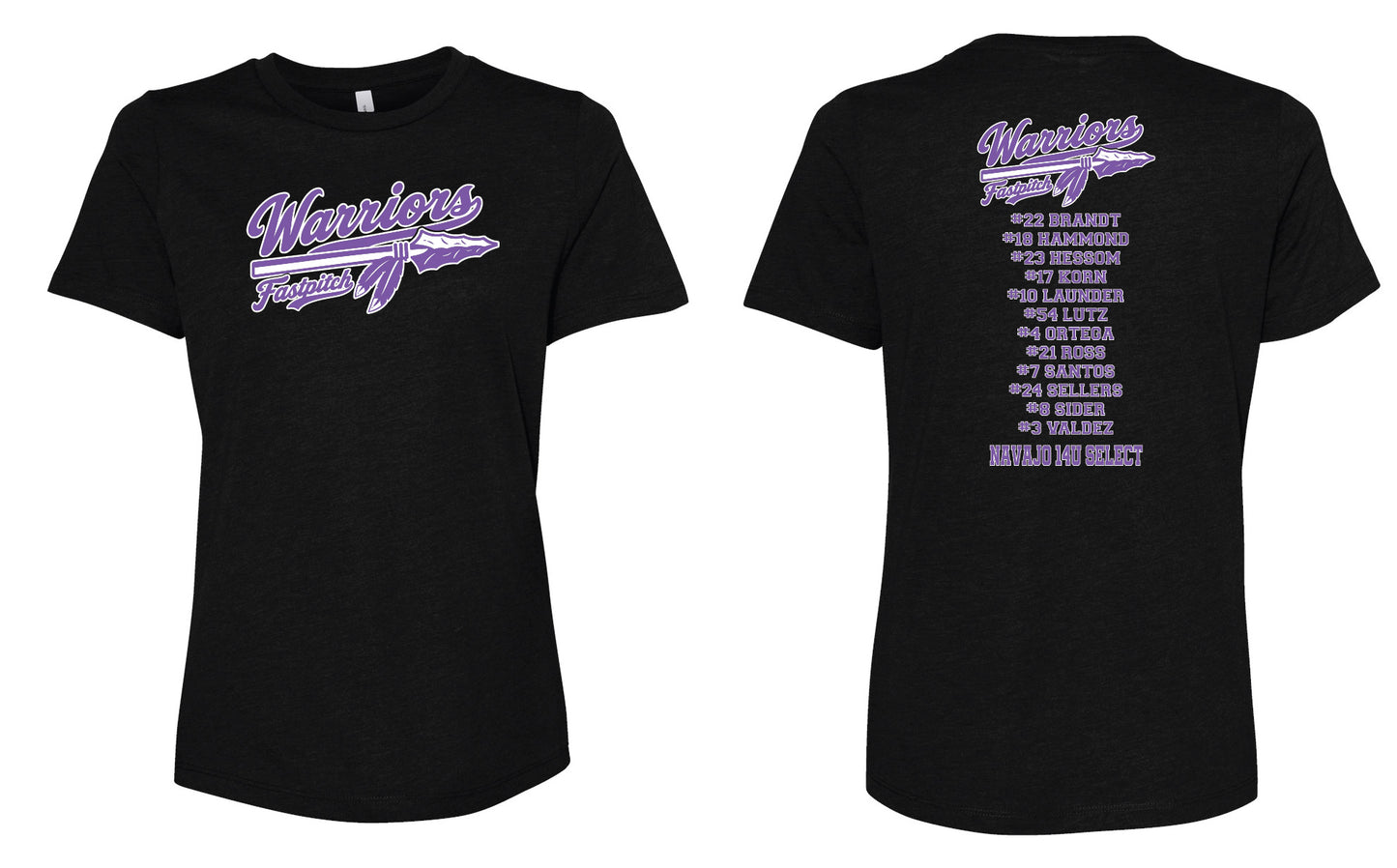Ladies T-Shirt - Black